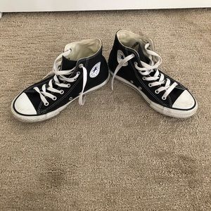 High Top Black Converse